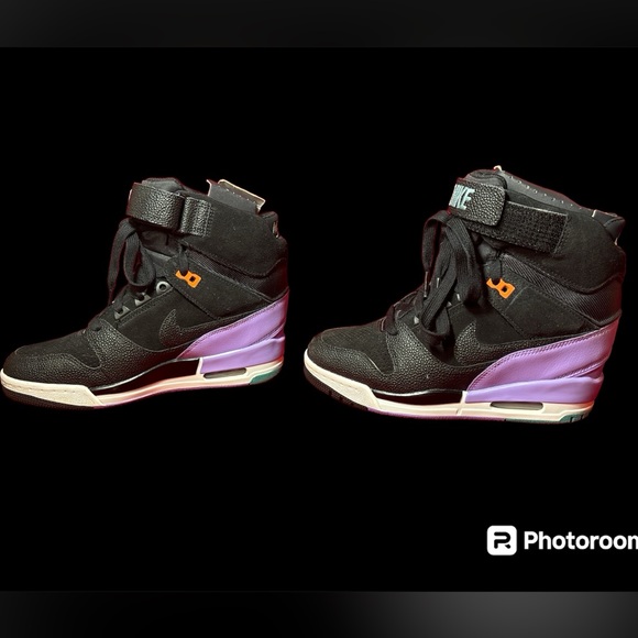 Nike Revolution Sky High Dunk with Hidden Wedge Size 7 - Picture 12 of 14